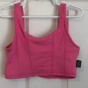 Tiger Friday youth pink dance top